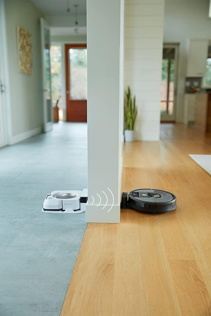 irobot Roomba 981, aspirateur Robot, idéal pour Les Tapis avec Forte Puissance daspiration, avec Power Boost, Navigation Plusieurs pièces, connecté en WiFi et programmable Via Application Noir