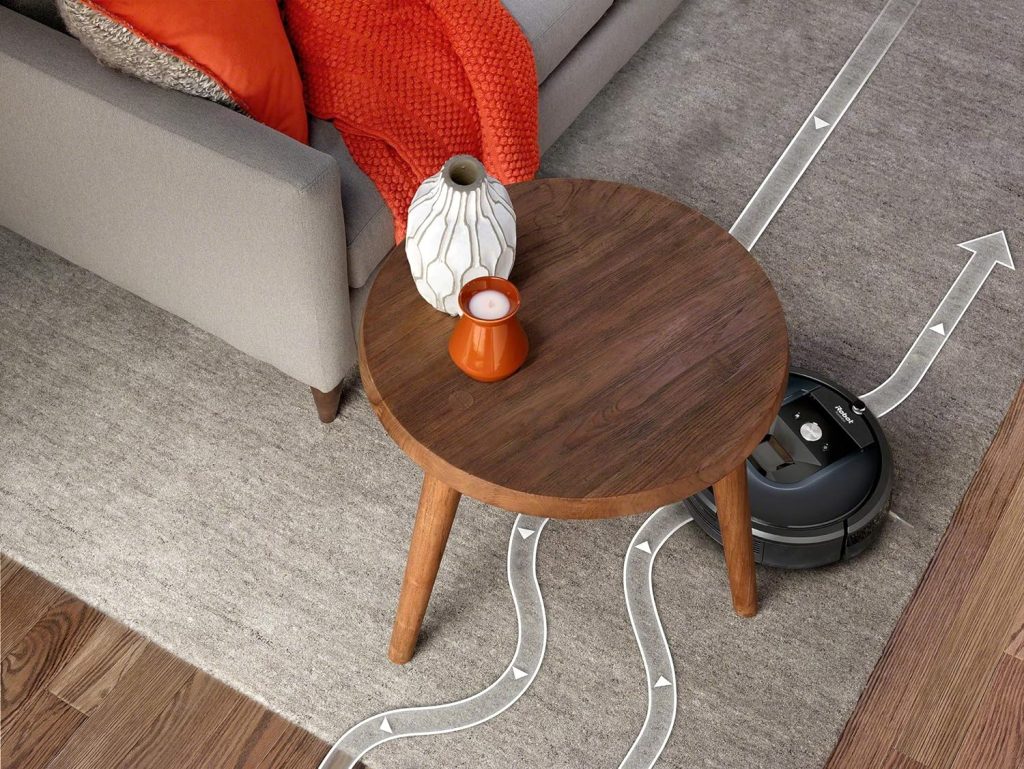 irobot Roomba 981, aspirateur Robot, idéal pour Les Tapis avec Forte Puissance daspiration, avec Power Boost, Navigation Plusieurs pièces, connecté en WiFi et programmable Via Application Noir